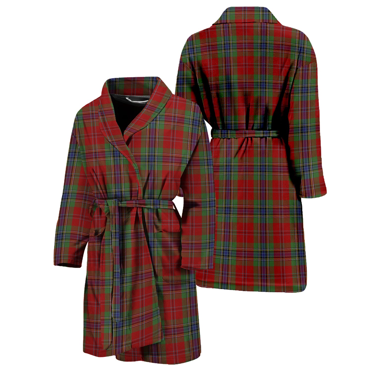 MacLean of Duart Tartan Bathrobe Unisex M - Tartan Vibes Clothing