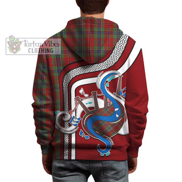 MacLean of Duart Tartan Hoodie with Epic Bagpipe Style