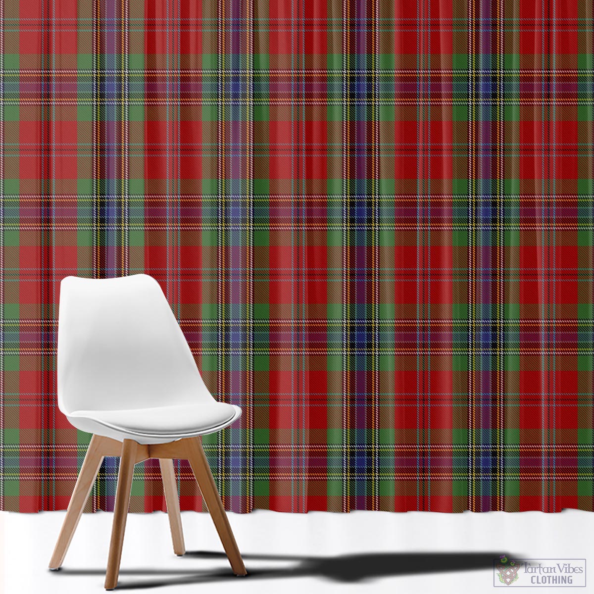 MacLean of Duart Tartan Window Curtain