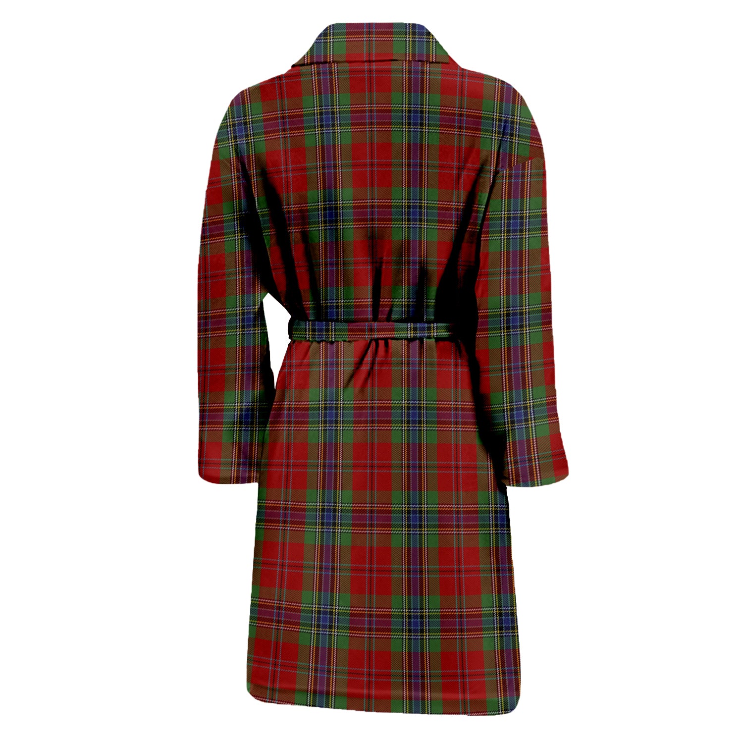 MacLean of Duart Tartan Bathrobe with Family Crest - Tartan Vibes Clothing