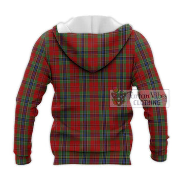 MacLean of Duart Tartan Knitted Hoodie with Family Crest DNA In Me Style