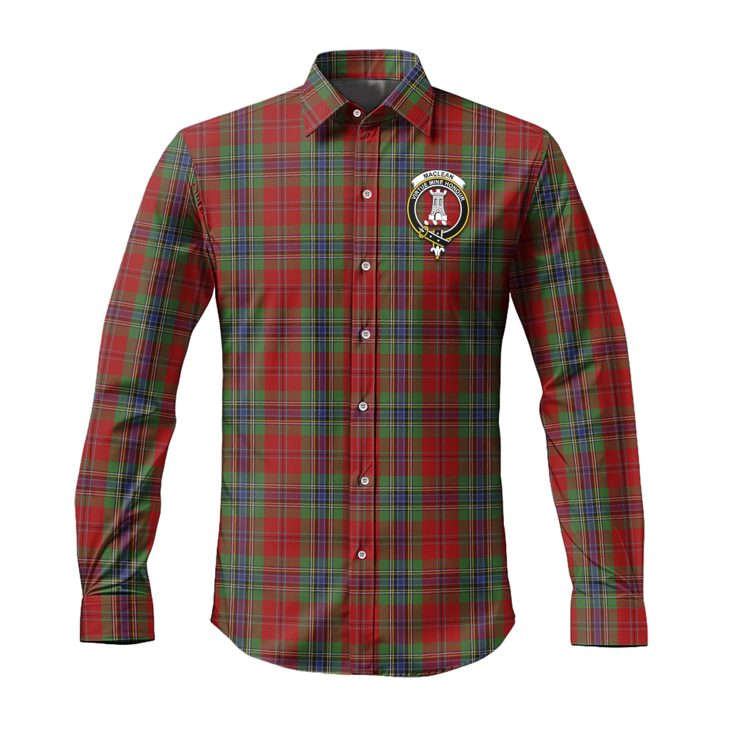 maclean-of-duart-tartan-long-sleeve-button-up-shirt-with-family-crest