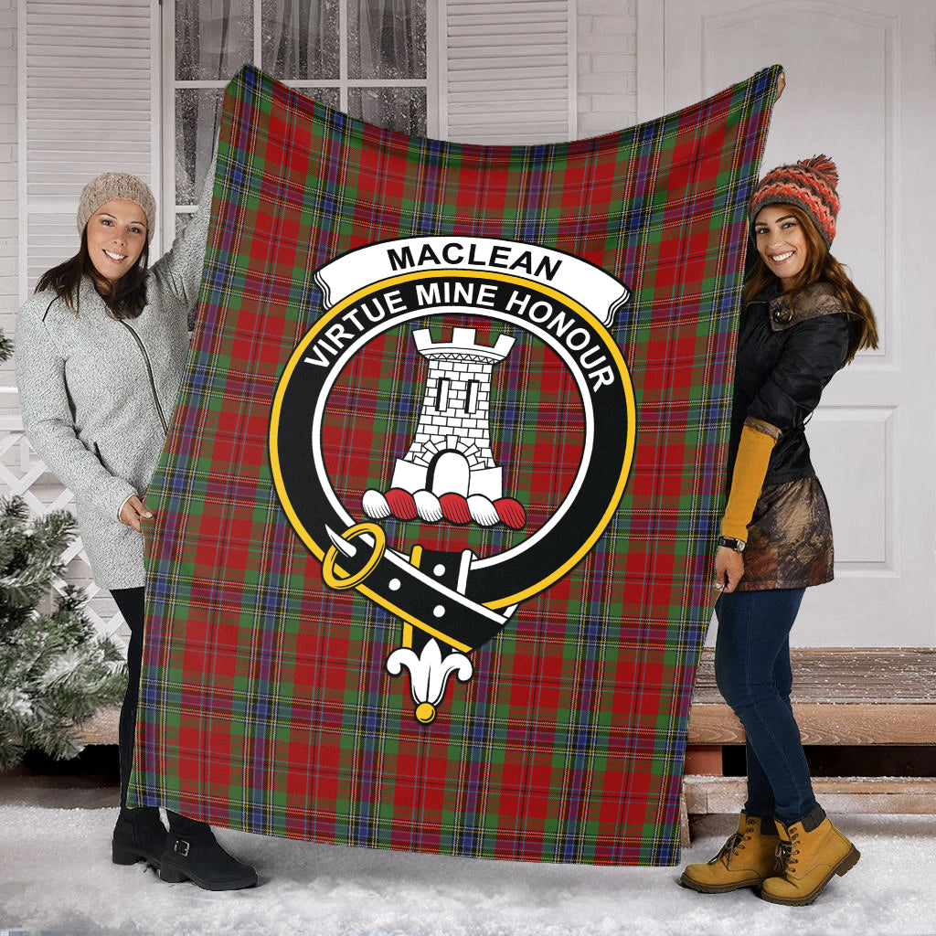 maclean-of-duart-tartab-blanket-with-family-crest