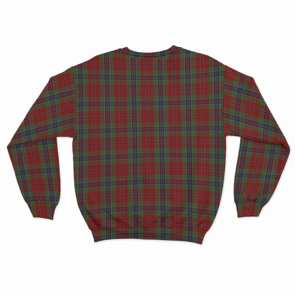 MacLean of Duart Tartan Sweatshirt with Family Crest - Tartan Vibes Clothing