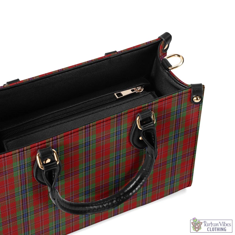 Tartan Vibes Clothing MacLean of Duart Tartan Luxury Leather Handbags