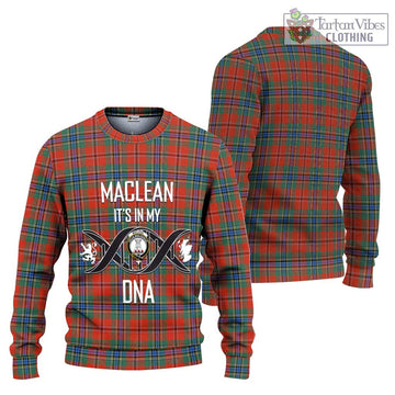 MacLean of Duart Ancient Tartan Ugly Sweater with Family Crest DNA In Me Style