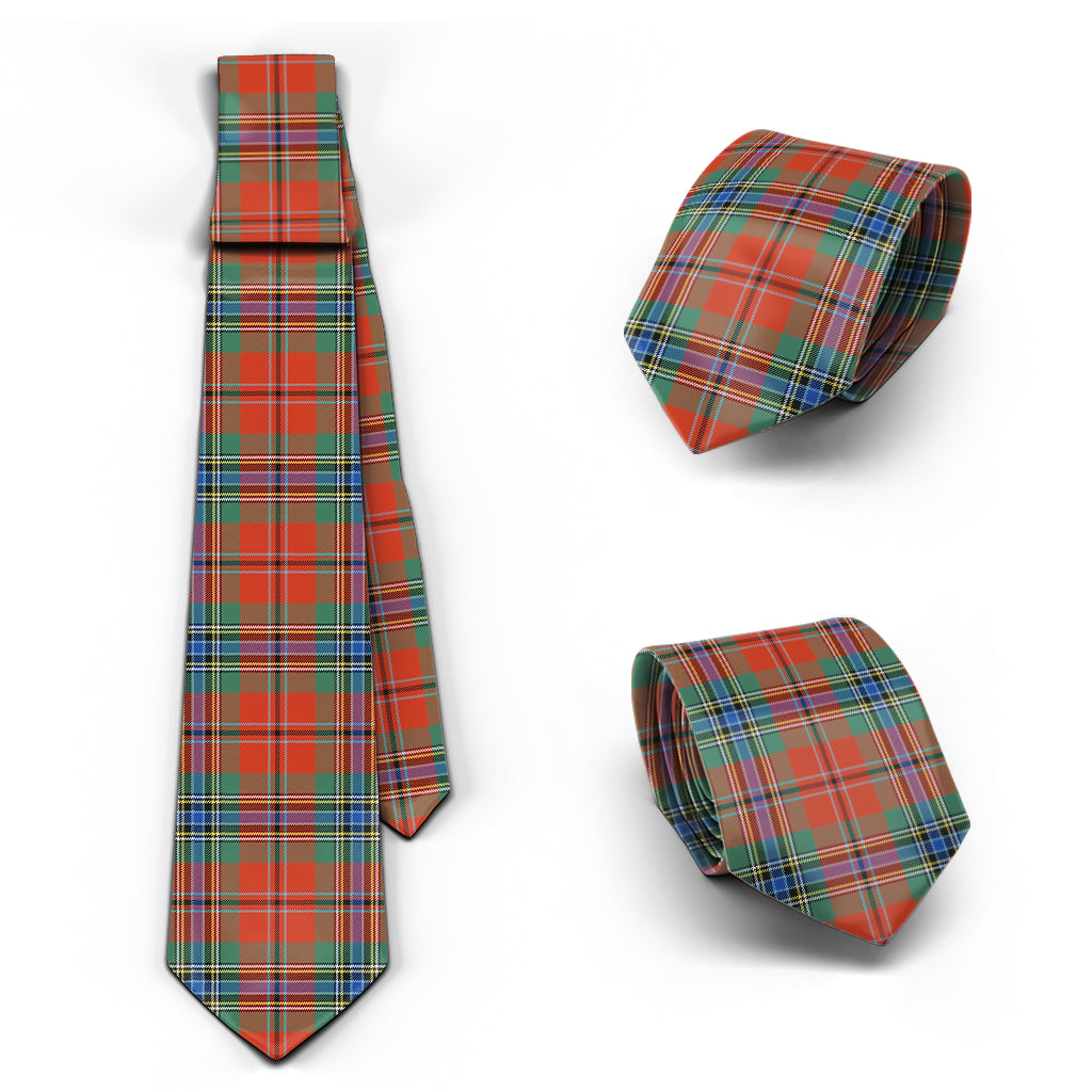 MacLean of Duart Ancient Tartan Classic Necktie Necktie One Size - Tartan Vibes Clothing