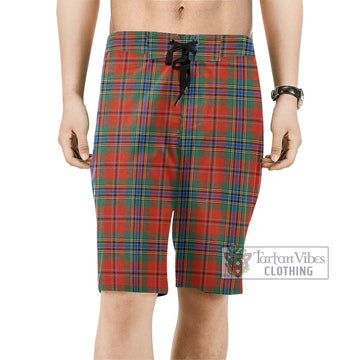 MacLean of Duart Ancient Tartan Men's Board Shorts