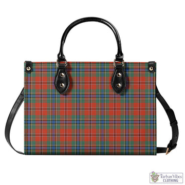 MacLean of Duart Ancient Tartan Luxury Leather Handbags