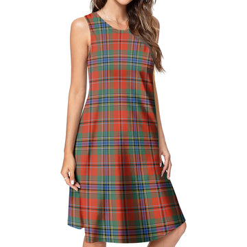 MacLean of Duart Ancient Tartan Womens Casual Dresses