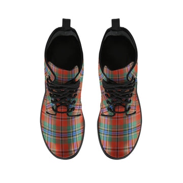 MacLean of Duart Ancient Tartan Leather Boots