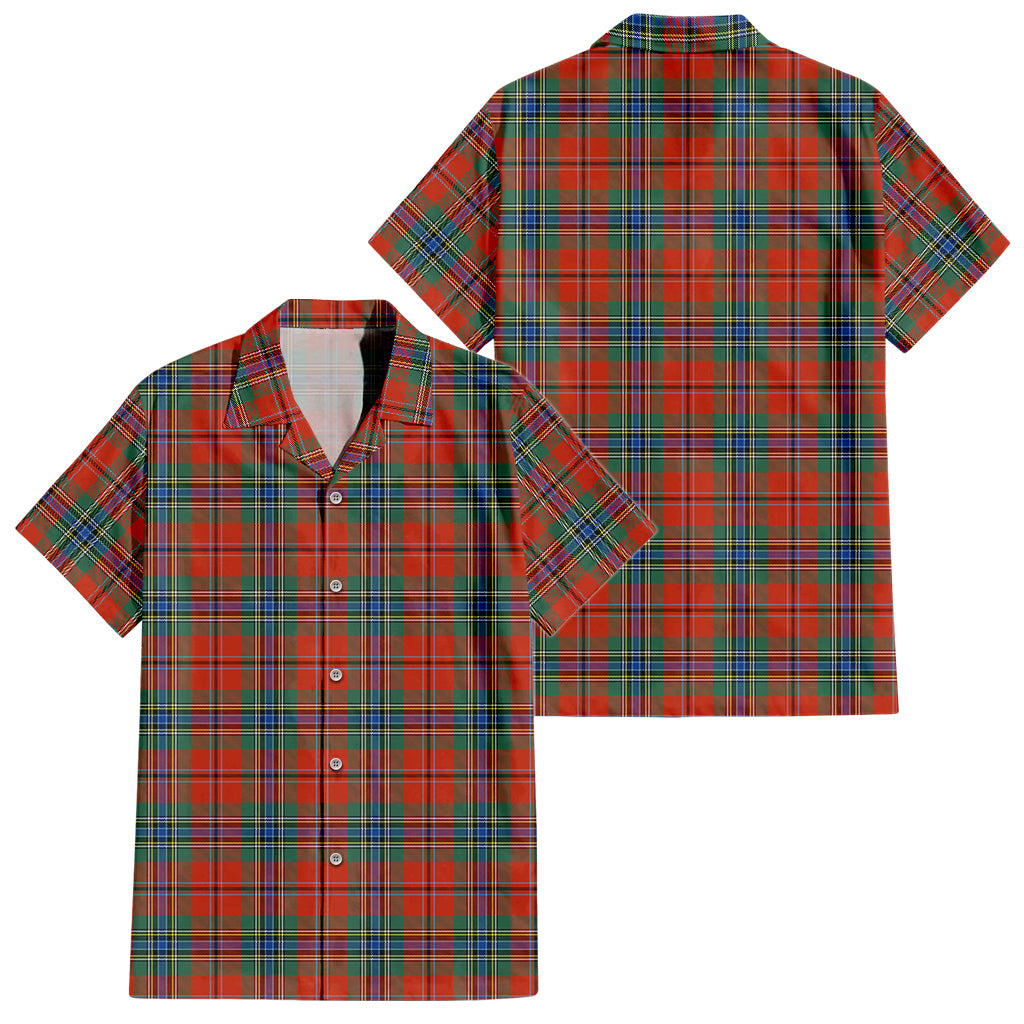 maclean-of-duart-ancient-tartan-short-sleeve-button-down-shirt