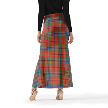 MacLean of Duart Ancient Tartan Womens Full Length Skirt