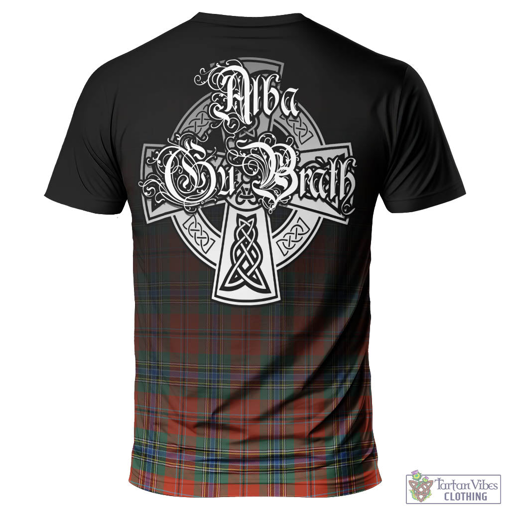 Tartan Vibes Clothing MacLean of Duart Ancient Tartan T-Shirt Featuring Alba Gu Brath Family Crest Celtic Inspired