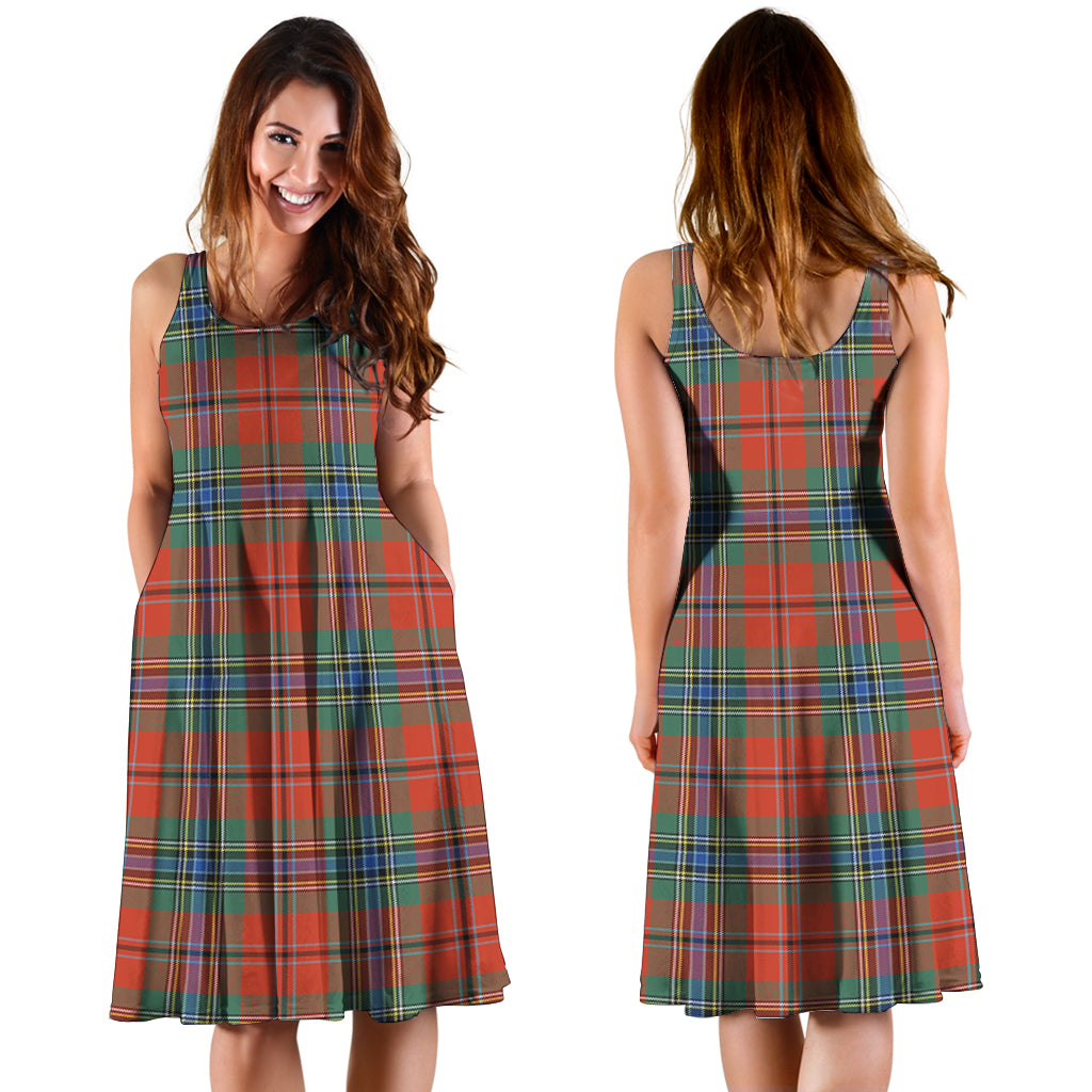 maclean-of-duart-ancient-tartan-sleeveless-midi-womens-dress