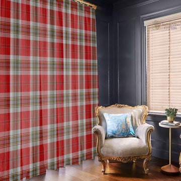 MacLean of Duart Dress Red Tartan Window Curtain