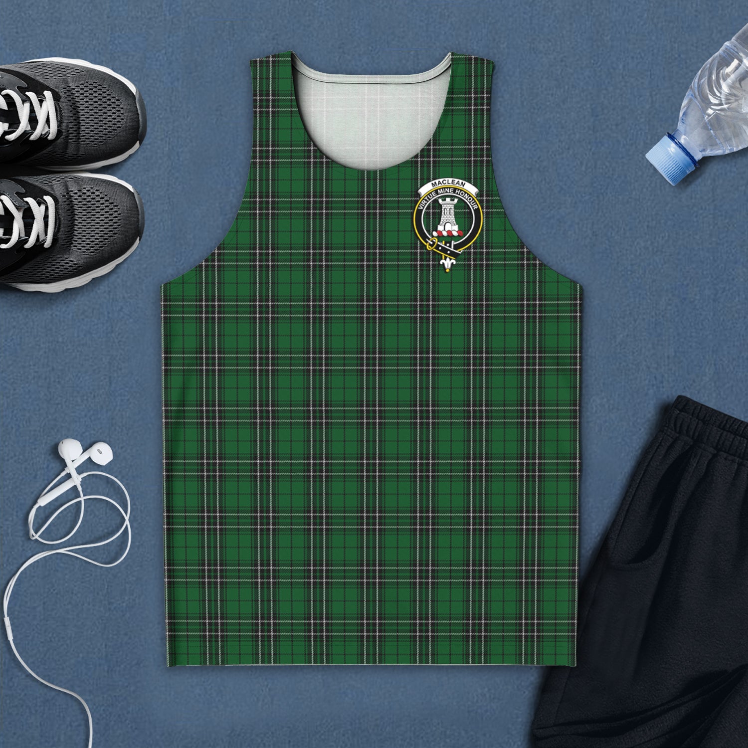 maclean-of-duart-hunting-tartan-mens-tank-top-with-family-crest