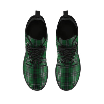 MacLean of Duart Hunting Tartan Leather Boots