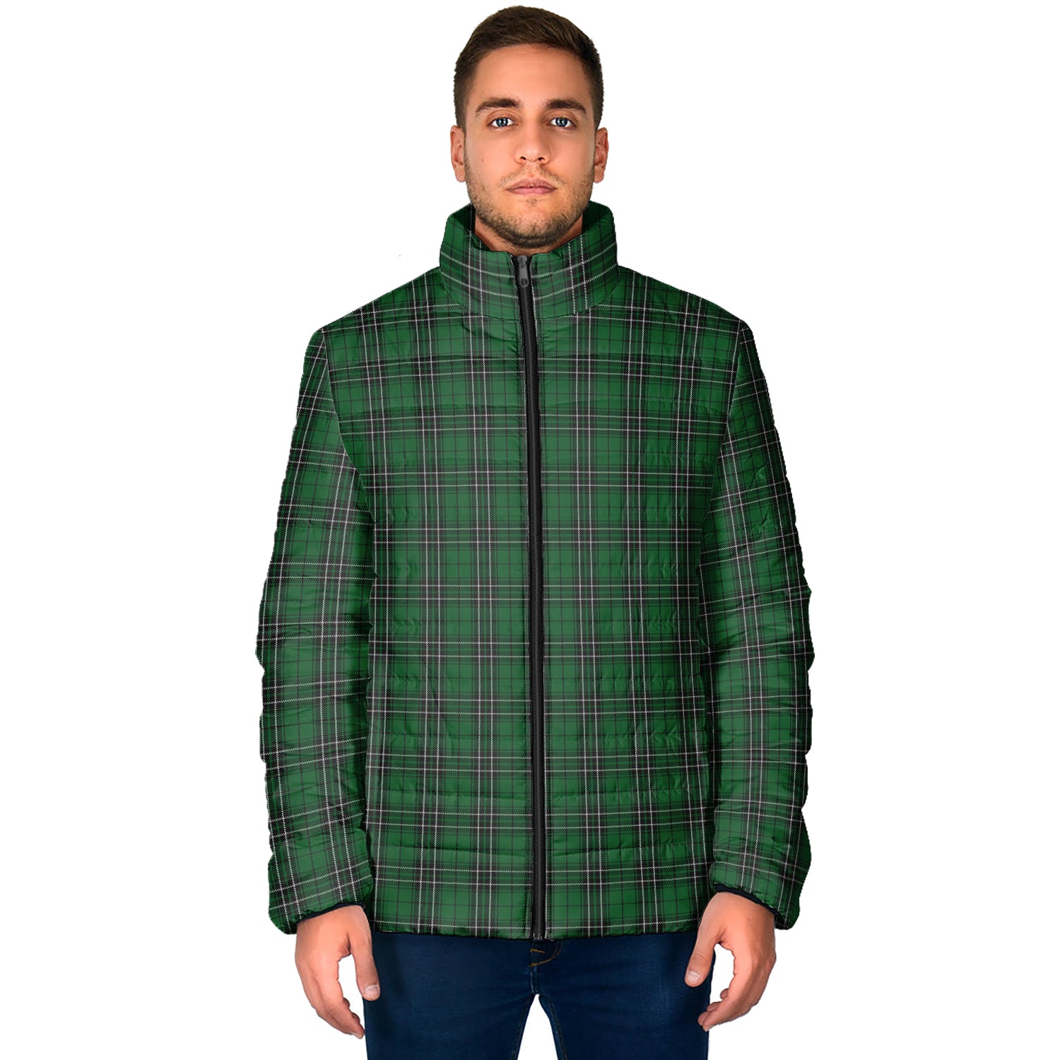 MacLean of Duart Hunting Tartan Padded Jacket - Tartan Vibes Clothing