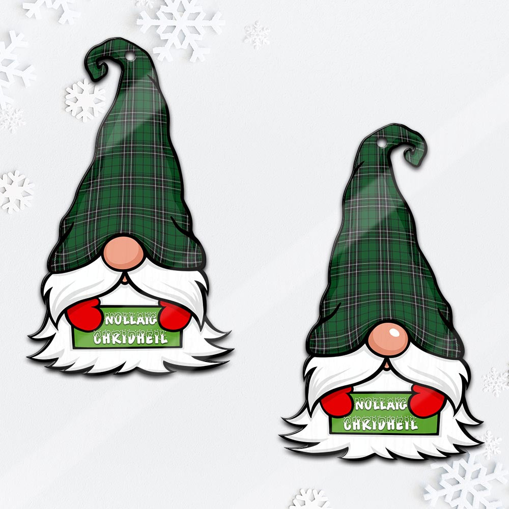 MacLean of Duart Hunting Gnome Christmas Ornament with His Tartan Christmas Hat - Tartan Vibes Clothing