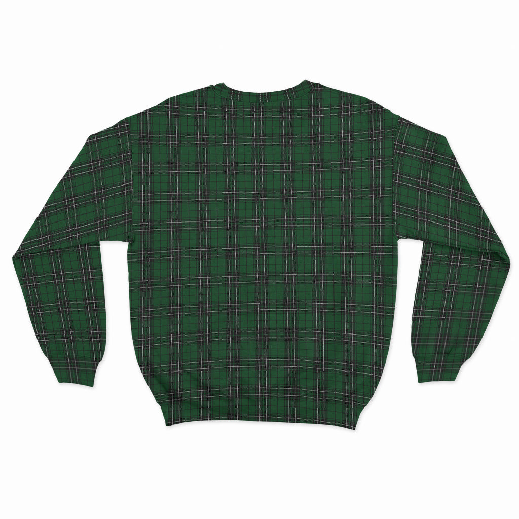 MacLean of Duart Hunting Tartan Sweatshirt with Family Crest - Tartan Vibes Clothing