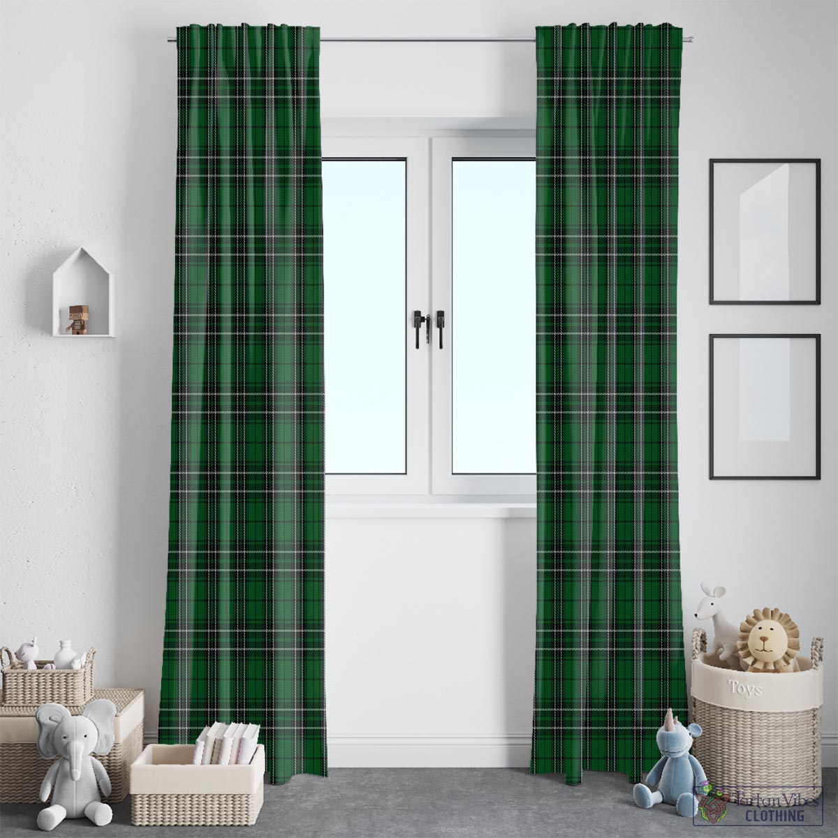 MacLean of Duart Hunting Tartan Window Curtain