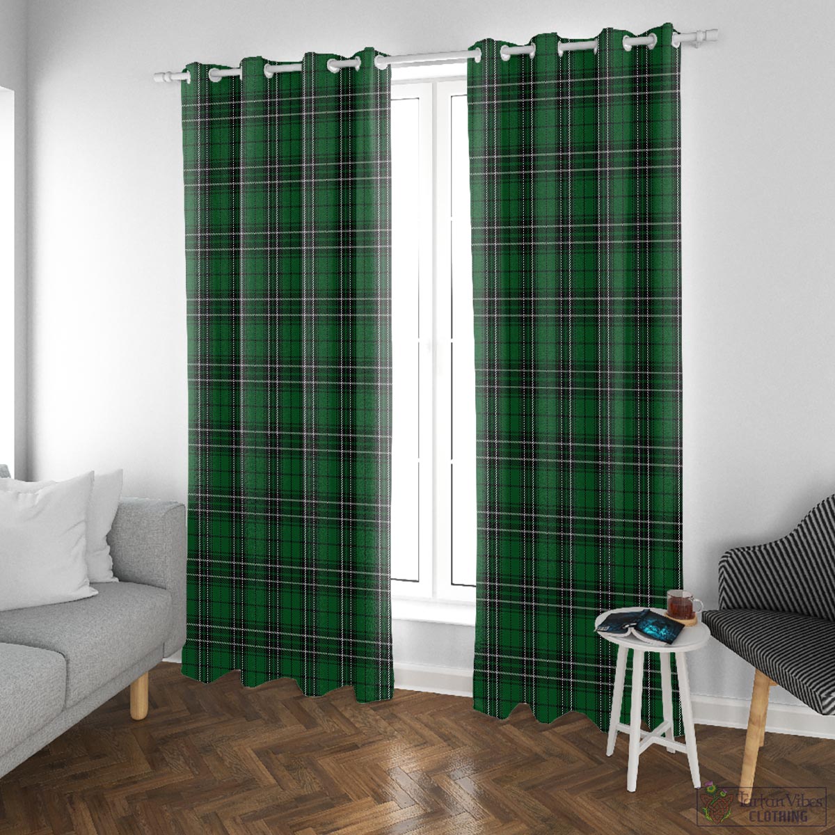 MacLean of Duart Hunting Tartan Window Curtain