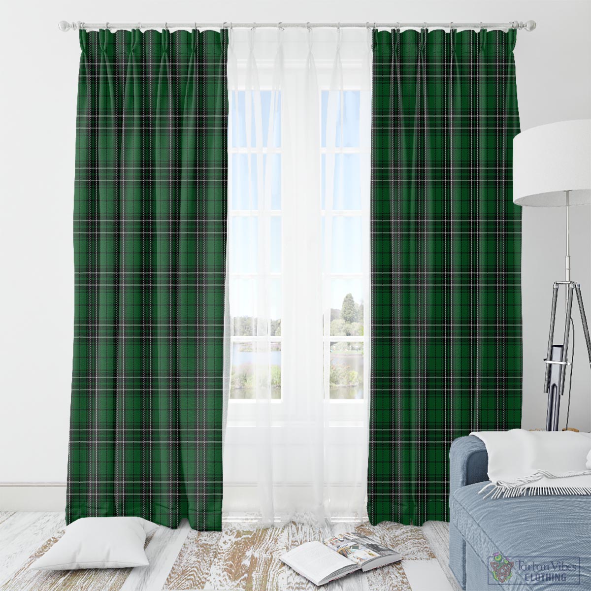 MacLean of Duart Hunting Tartan Window Curtain