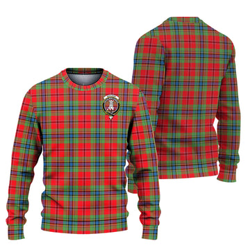 MacLean of Duart Modern Tartan Ugly Sweater with Family Crest