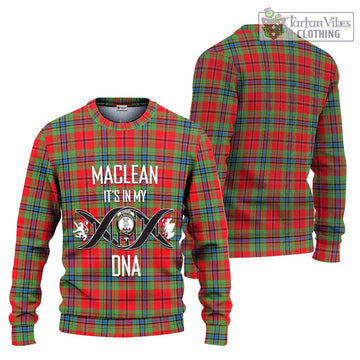 MacLean of Duart Modern Tartan Ugly Sweater with Family Crest DNA In Me Style