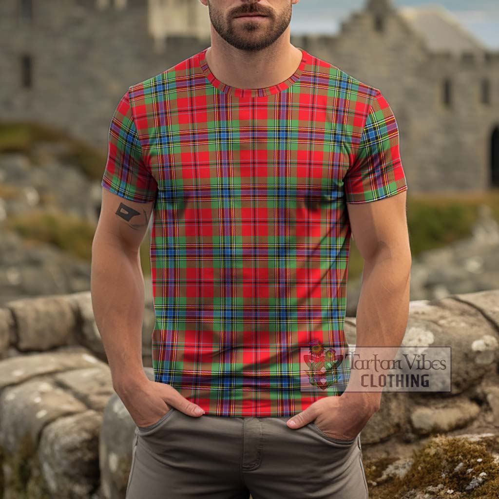 MacLean of Duart Modern Tartan Cotton T-Shirt Men's Shirt - Tartanvibesclothing Shop