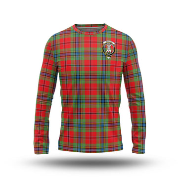 MacLean of Duart Modern Tartan Long Sleeve T-Shirt with Family Crest