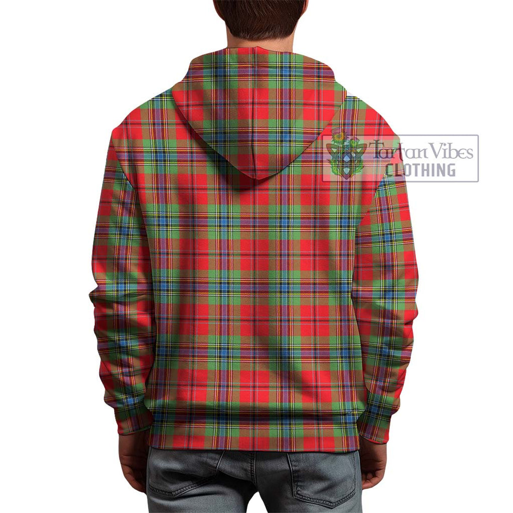 MacLean of Duart Modern Tartan Hoodie with Family Crest DNA In Me Style - Tartanvibesclothing Shop