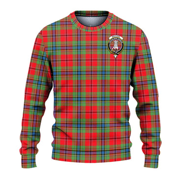 MacLean of Duart Modern Tartan Ugly Sweater with Family Crest