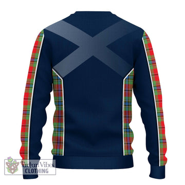 MacLean of Duart Modern Tartan Ugly Sweater with Family Crest and Lion Rampant Vibes Sport Style