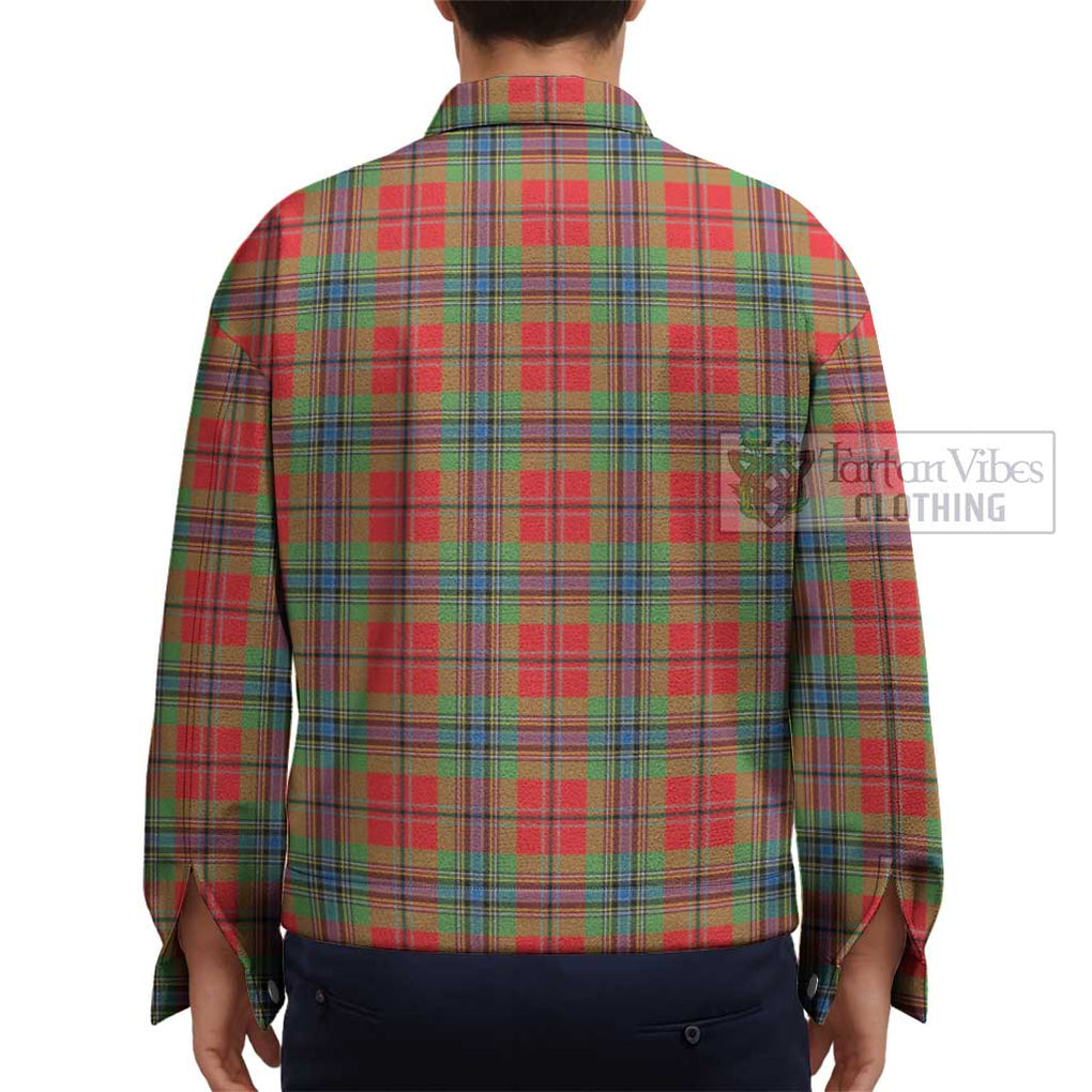 MacLean of Duart Modern Tartan Unisex Lapel Cotton Jacket - Tartan Vibes Clothing