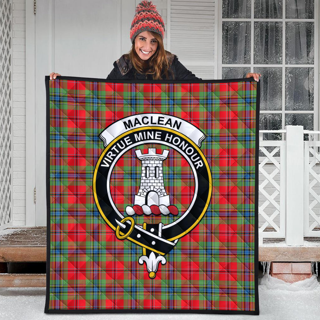 maclean-of-duart-modern-tartan-quilt-with-family-crest