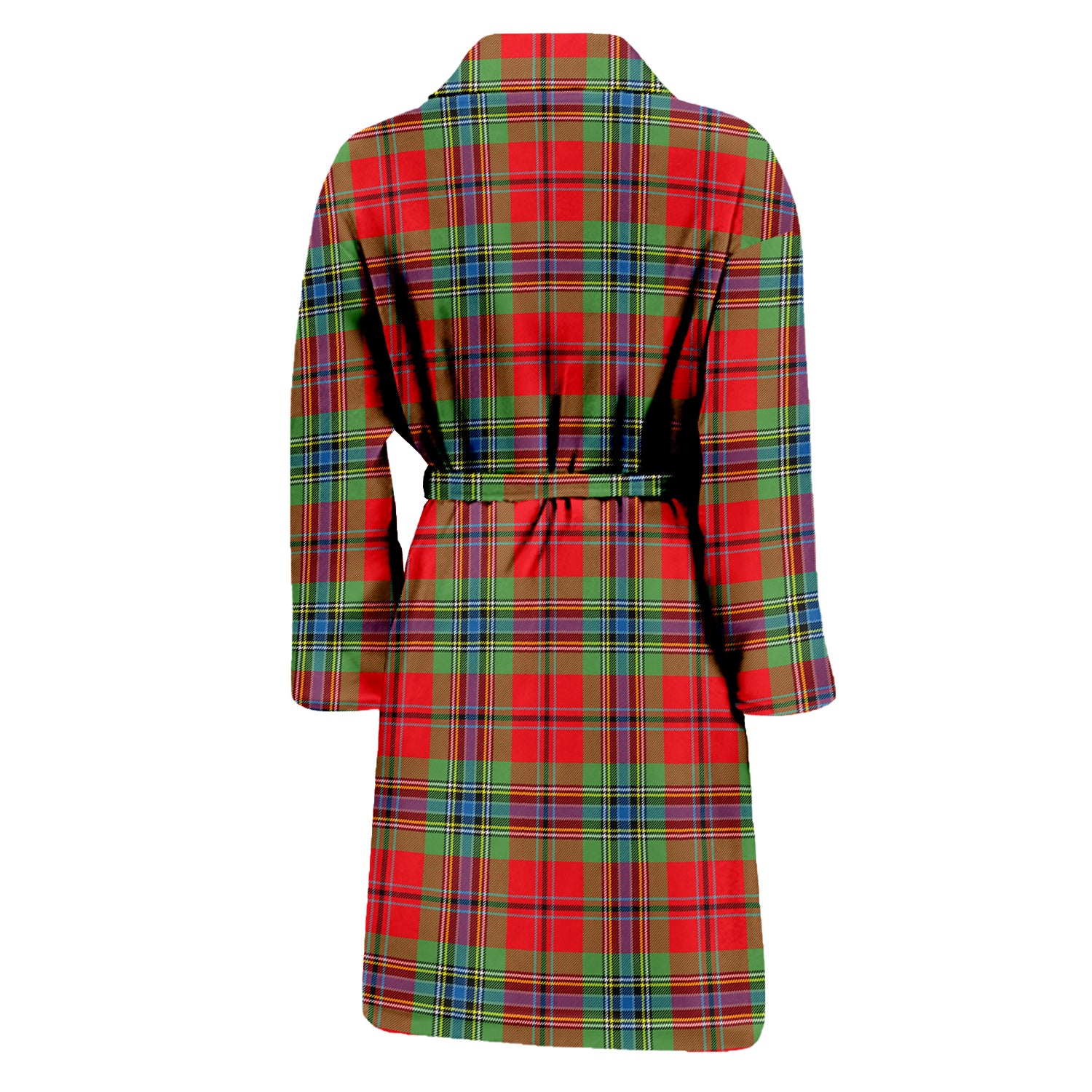 MacLean of Duart Modern Tartan Bathrobe with Family Crest - Tartan Vibes Clothing