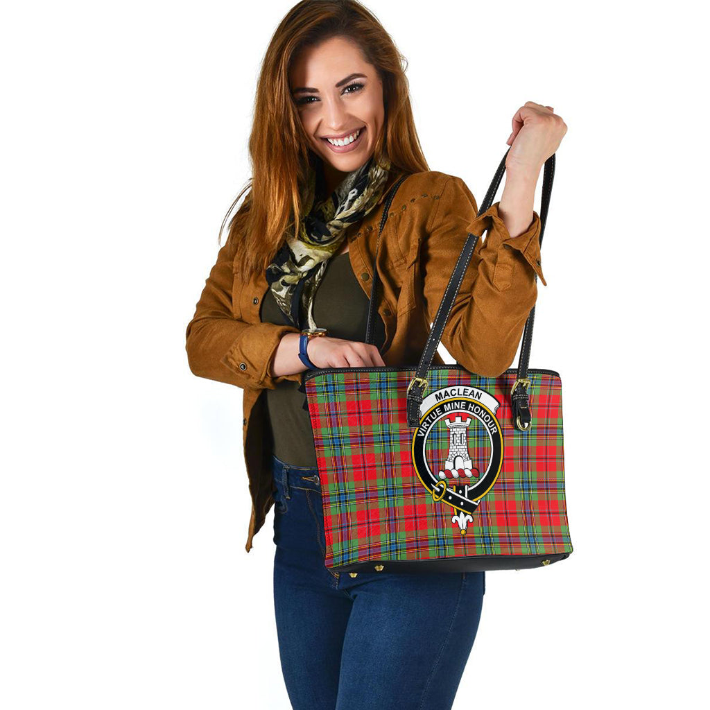 maclean-of-duart-modern-tartan-leather-tote-bag-with-family-crest