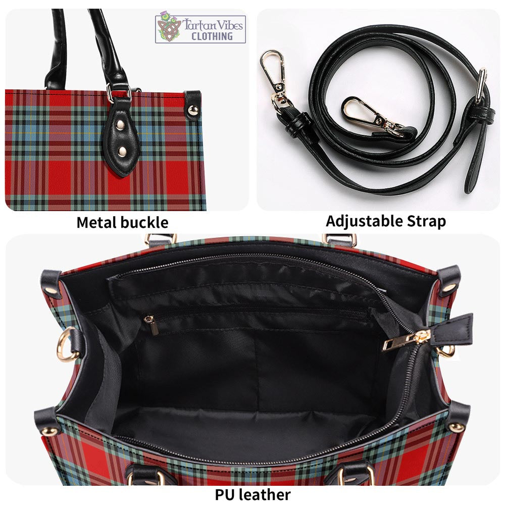 Tartan Vibes Clothing MacLeay Tartan Luxury Leather Handbags