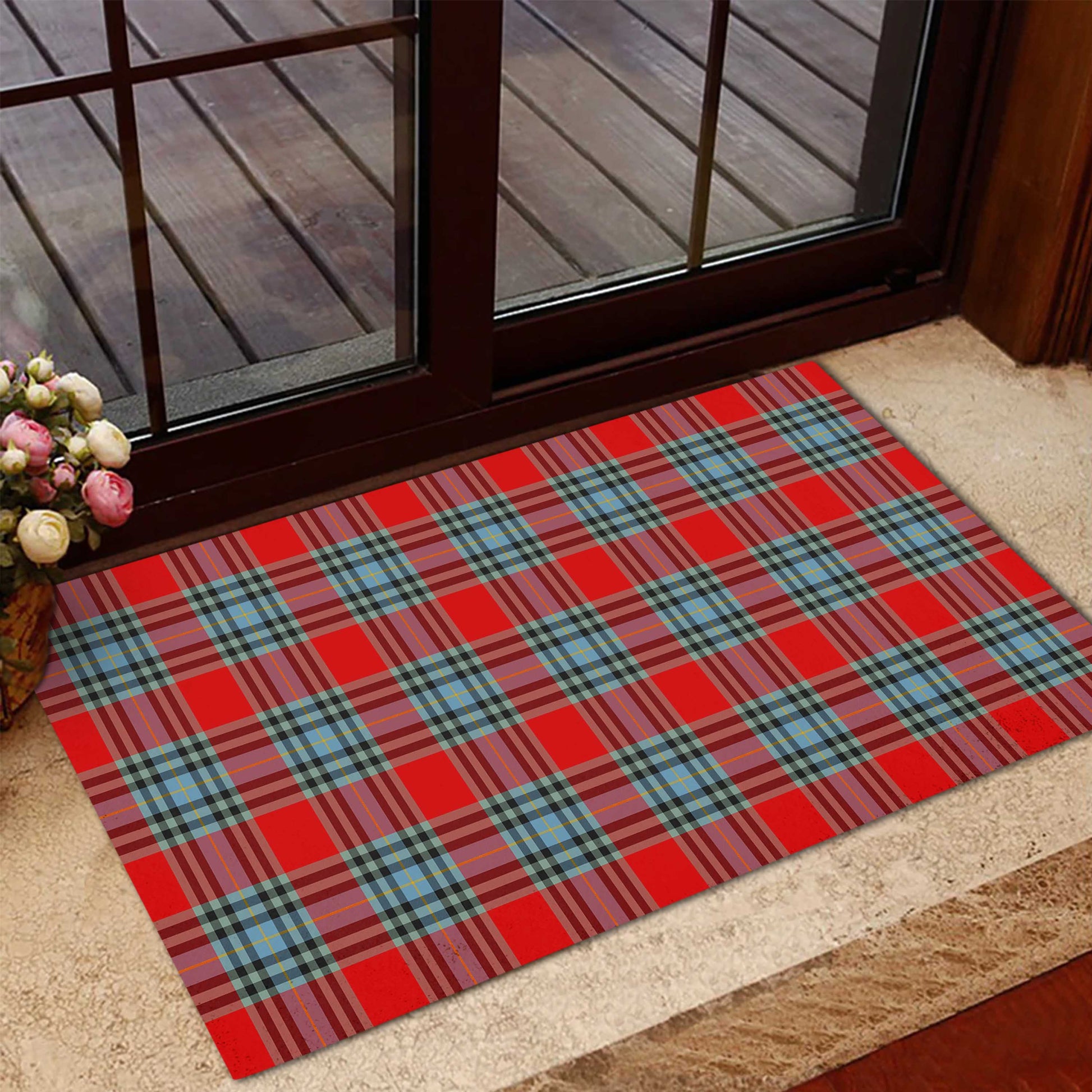 MacLeay Tartan Door Mat - Tartanvibesclothing