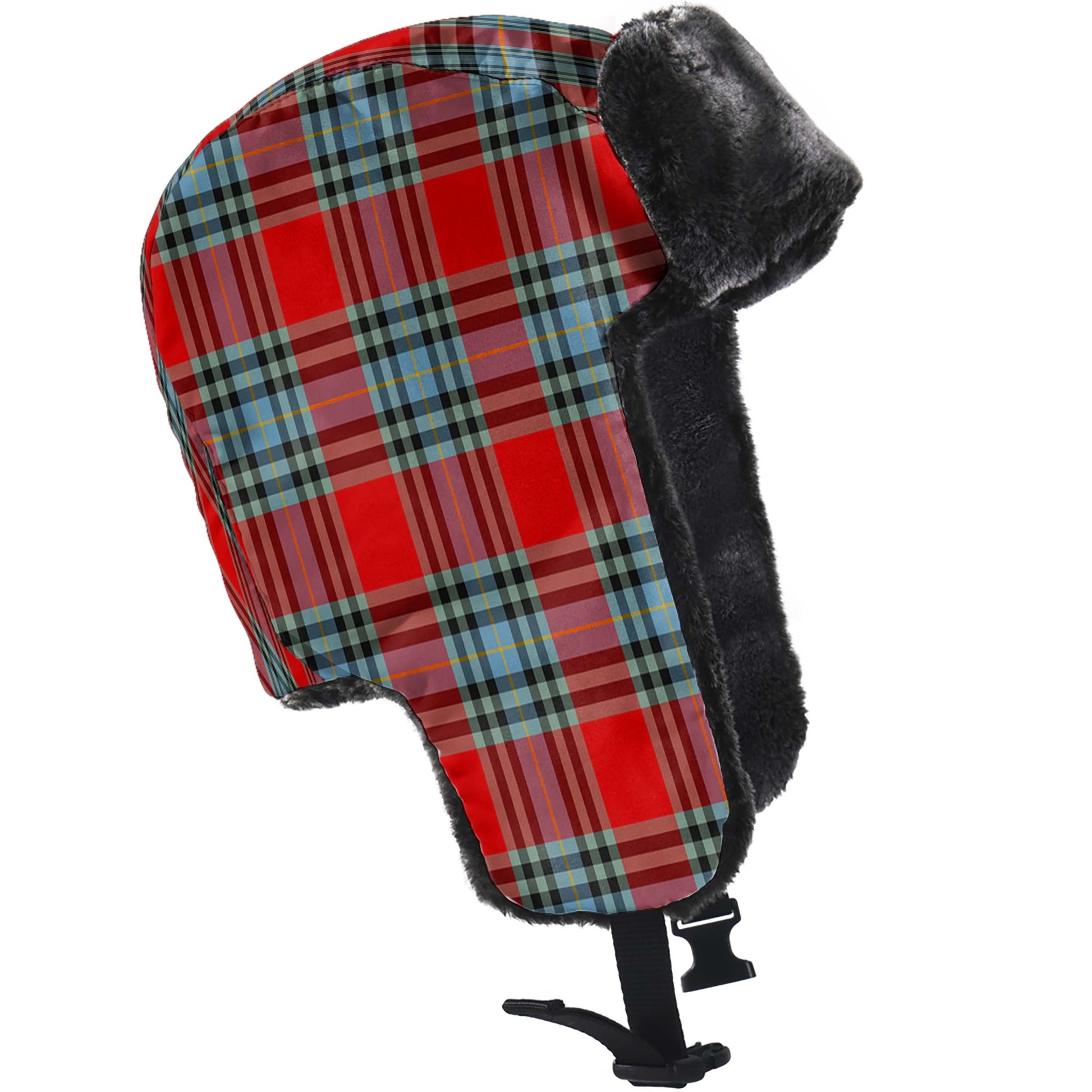 MacLeay Tartan Winter Trapper Hat - Tartanvibesclothing