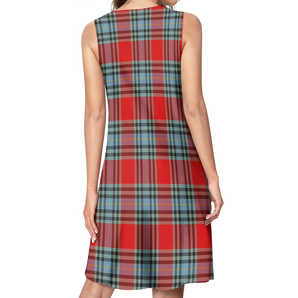 MacLeay Tartan Womens Casual Dresses - Tartanvibesclothing