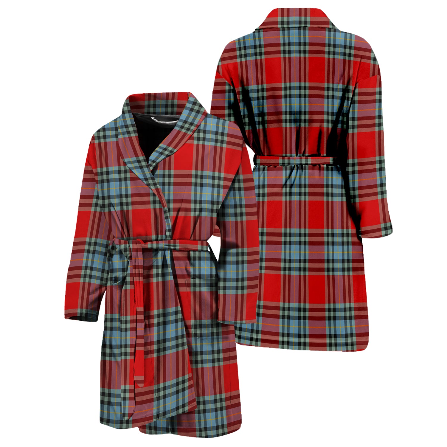 MacLeay (McLeay) Tartan Bathrobe Unisex M - Tartan Vibes Clothing