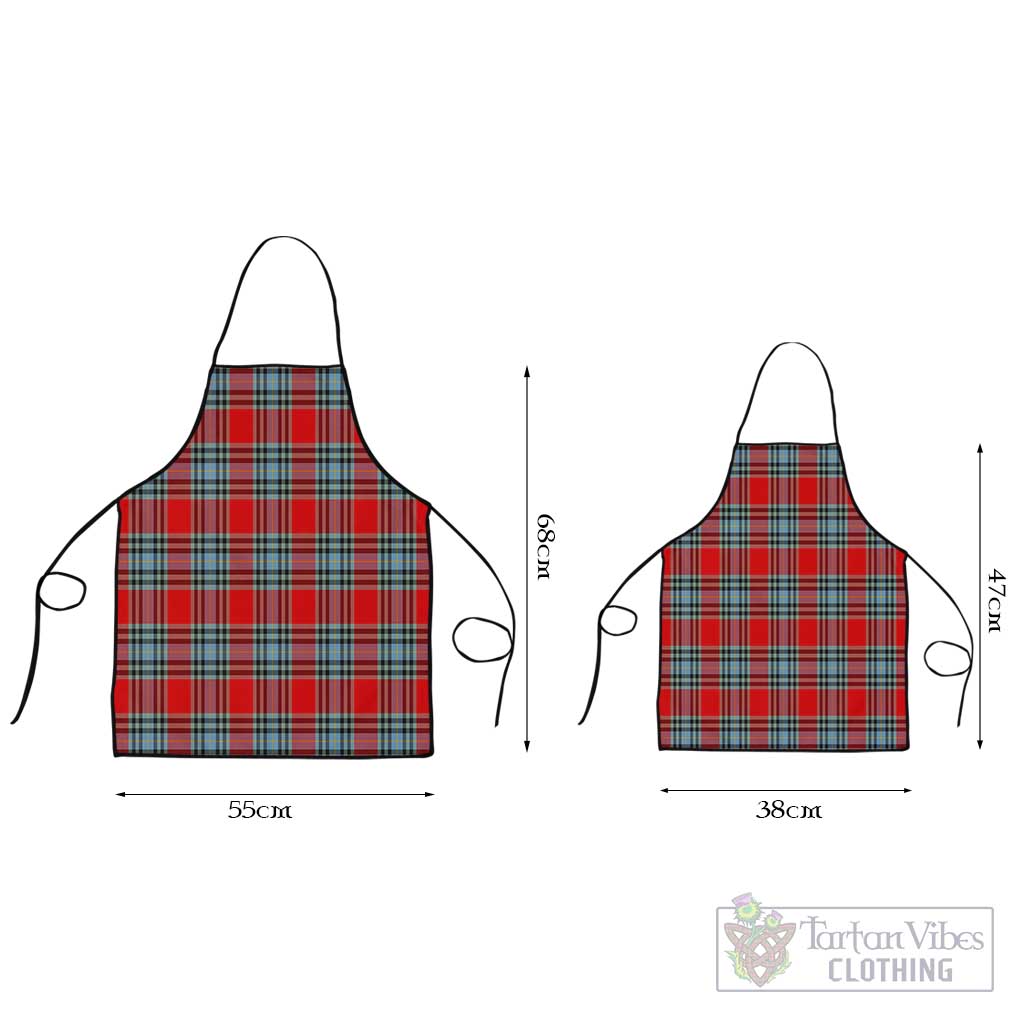 MacLeay (McLeay) Tartan Apron Black L 55x68 cm - Tartan Vibes Clothing