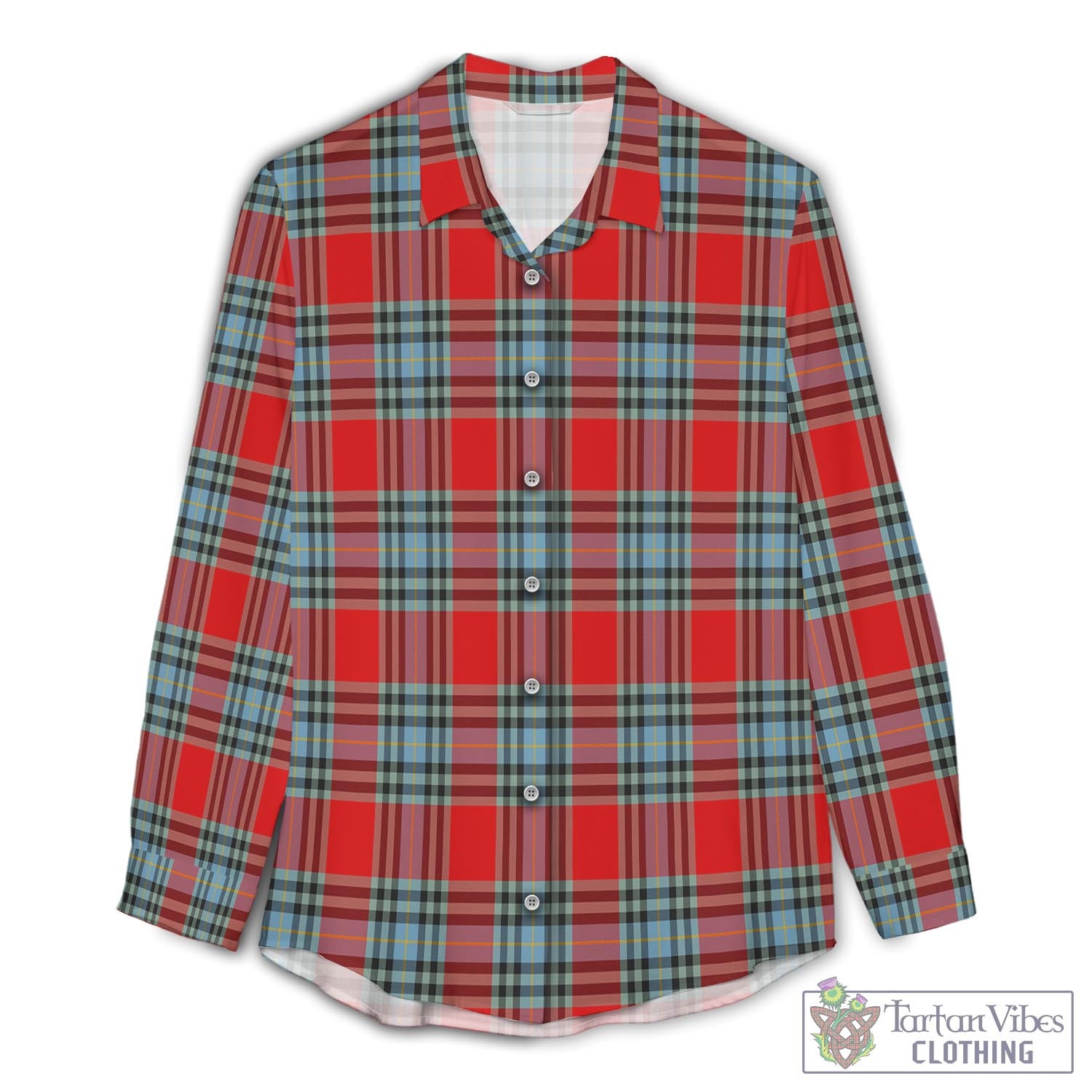 MacLeay Tartan Womens Casual Shirt