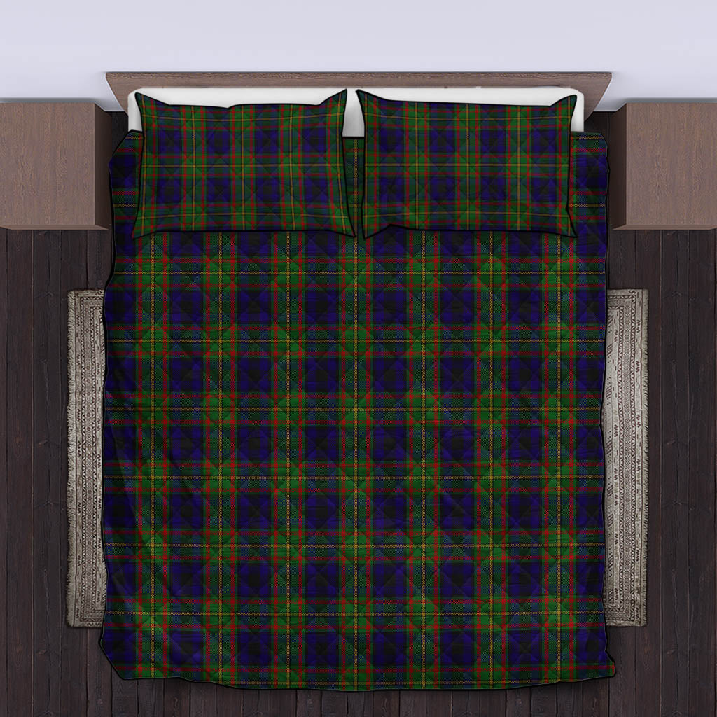 MacLeish (McLeish) Tartan Quilt Bed Set King - Tartan Vibes Clothing