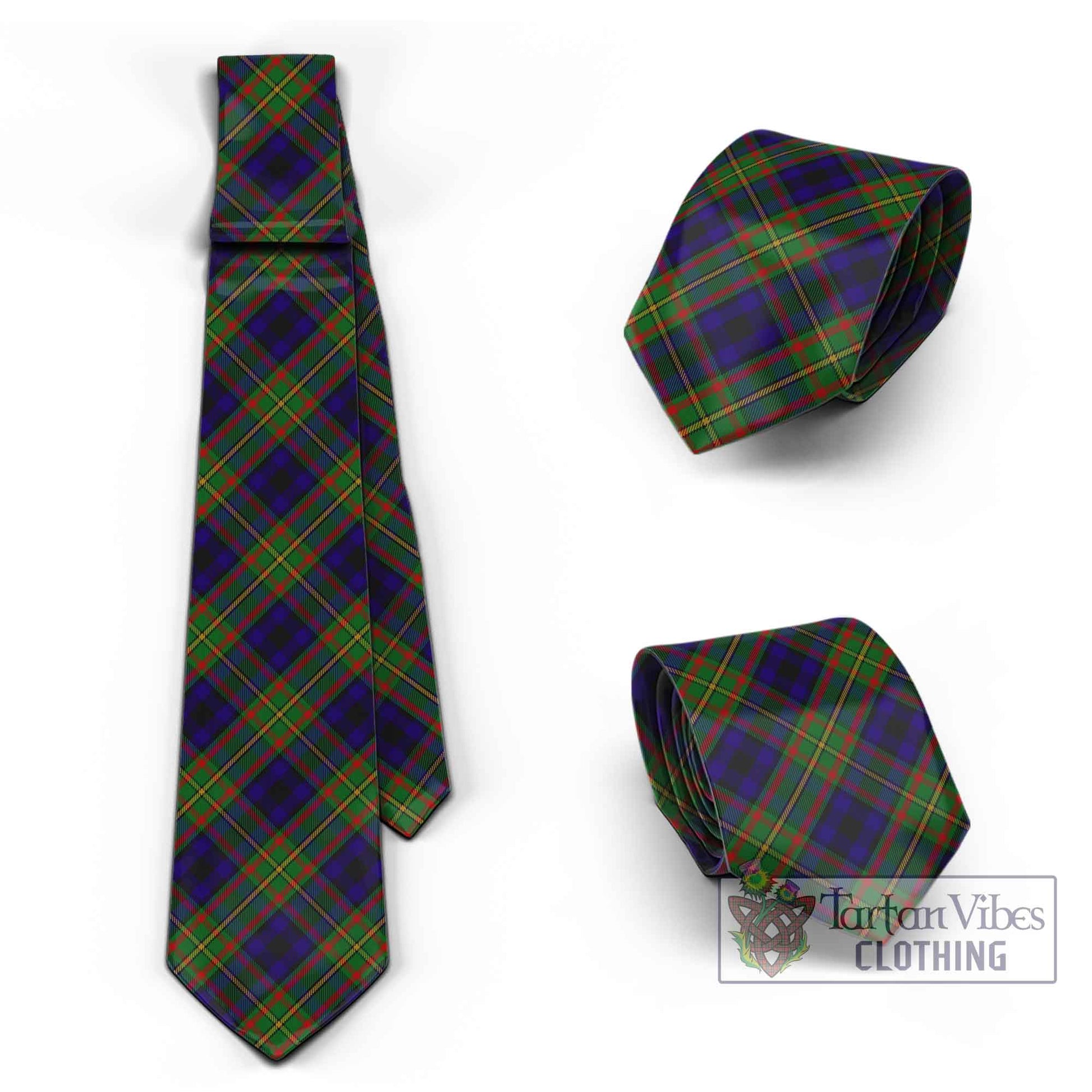 Tartan Vibes Clothing MacLeish Tartan Classic Necktie Cross Style