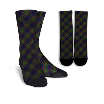 MacLeish (McLeish) Tartan Crew Socks Cross Tartan Style