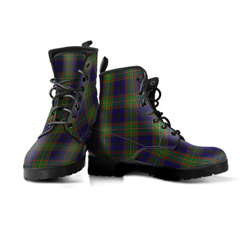 MacLeish (McLeish) Tartan Leather Boots Men' Boots - Tartan Vibes Clothing